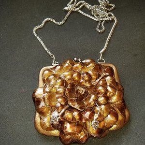 Brighton Small Leather Rose Purse